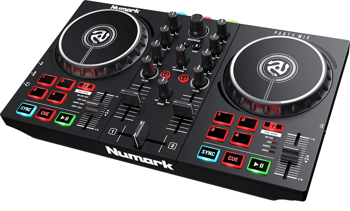 PARTY MIX 2 - 2-KANAALS DJ-CONTROLLER