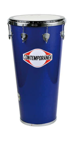 Contemporanea C-TIB01AZ TIMBAL 14" X 70CM WOOD BLUE