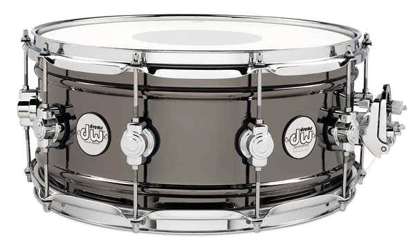 DW Drum Workshop DESIGN BLACK BRASS 14 X 6.5"