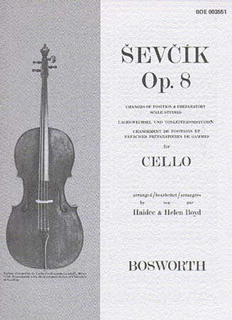 SEVCIK - Etudes OP.8 Positiewisseling - Cello