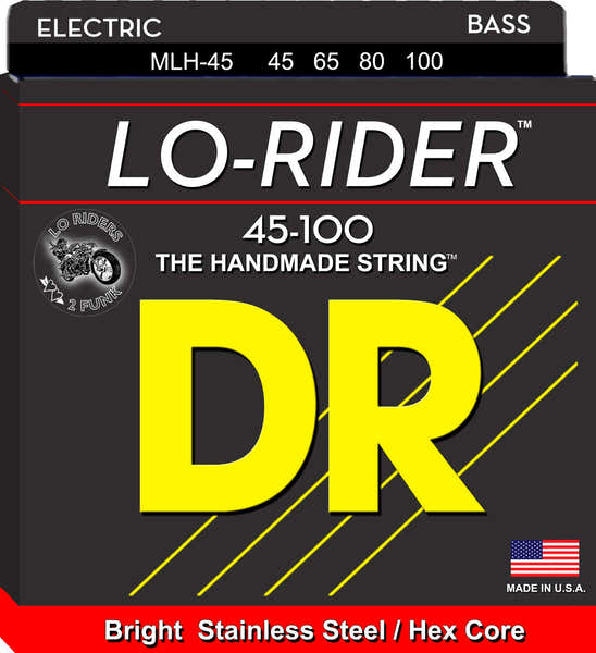 Dr Strings MLH-45 LO-rider Helder 45-100