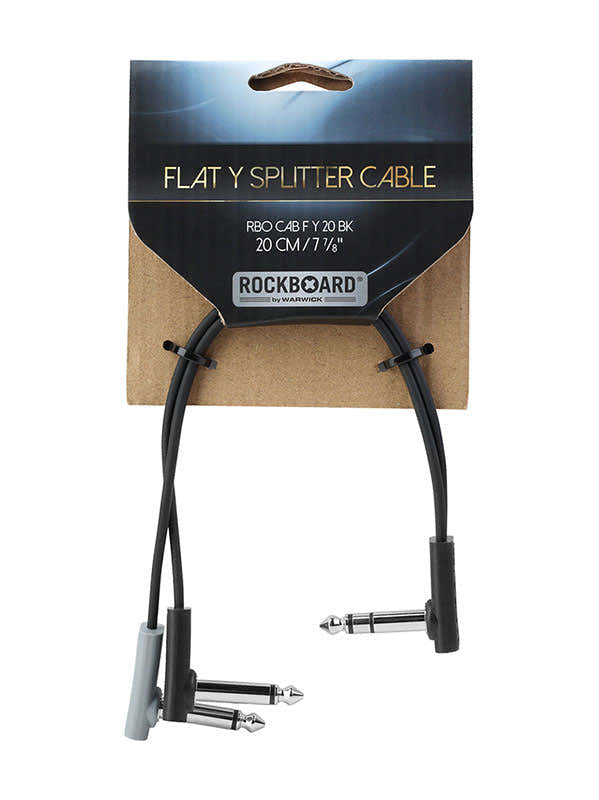 Platte patchkabel met Y-verdeler 20