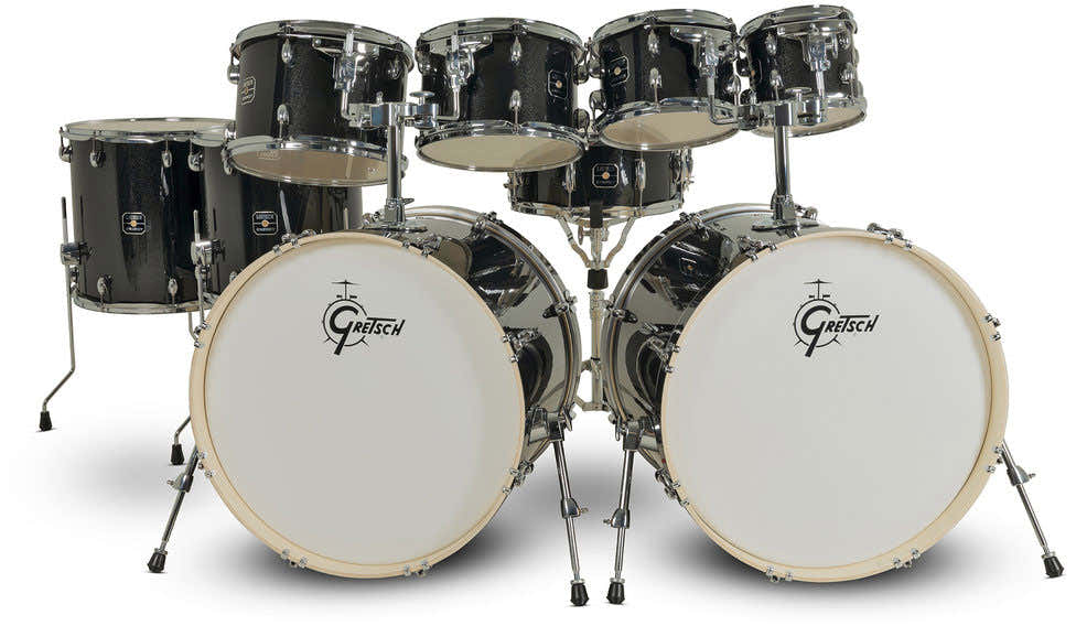 Drumstel Energy Black Sparkle