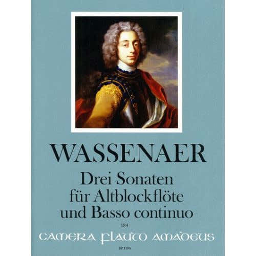 Wassenaer Unico - Drie sonates - Altblokfluit en basso continuo