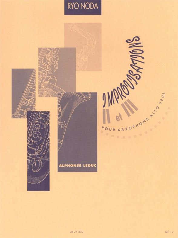 Noda Ryo - Improvisation 2 & 3 - Saxophone Alto Seul