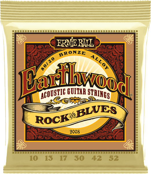 Ernie Ball EARTHWOOD ROCK BLUES 10-52 2008