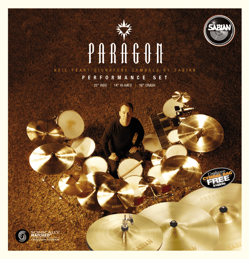 NP55N - Pack Neil Peart Paragon Performance +9 DAGEN PROEFPERIODE DRUMEO