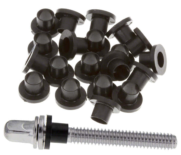 TRW50B - NYLON TENSION ROD WASHERS - BLACK (X50)