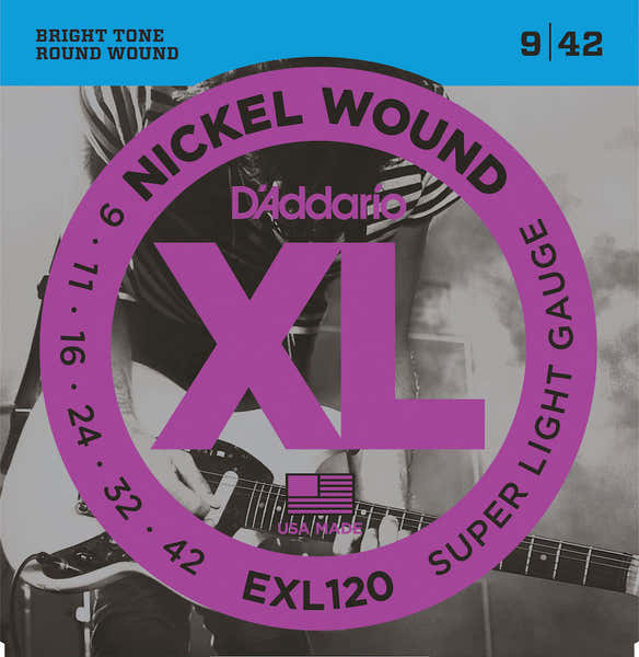 D'ADDARIO EXL120 SUPER LIGHT 9-42