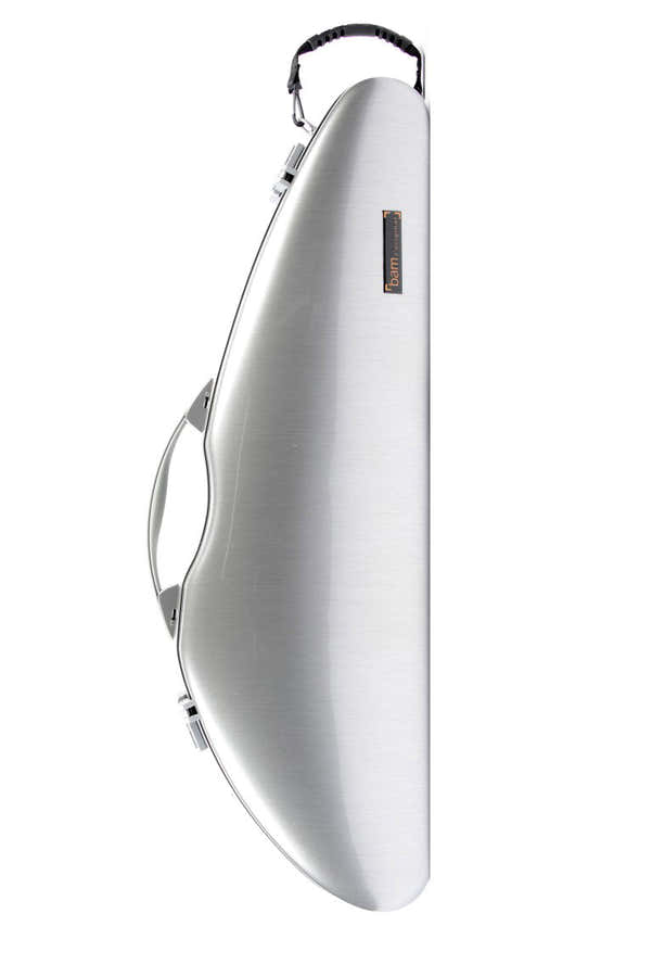 Vioolkoffer 4/4 Hightech La Défense Slim - Geborsteld Aluminium