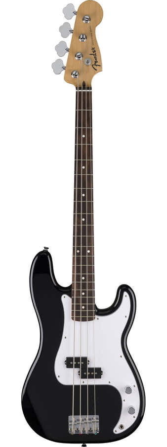 Standaard Precision Bass LRL witte slagplaat Zwart