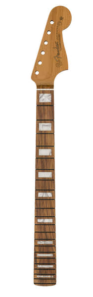 Fender Geroosterde Jazzmaster hals Block Inlays 22 Medium Jumbo frets 9.5" radius Pau Ferro Modern C-profiel