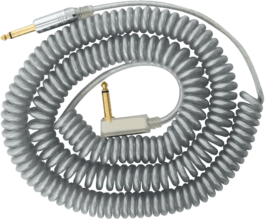 VCC90 Spiraal-Jackkabel 9M Grijs