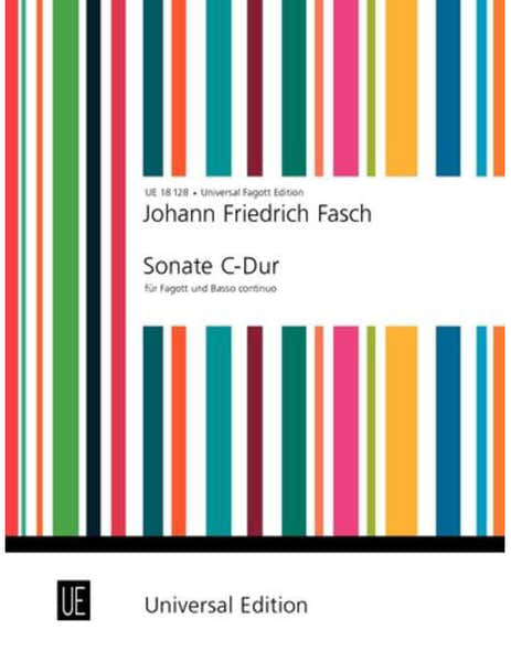 Universal Edition Fasch - Sonata - Bassoon et Basso Continuo