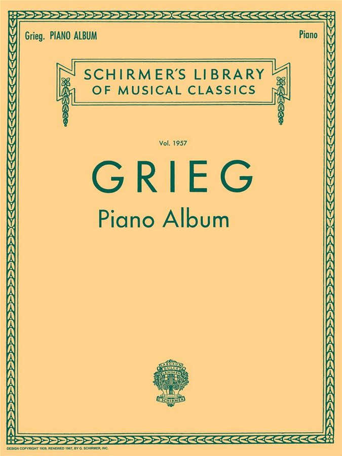 GRIEG E. - PIANO ALBUM