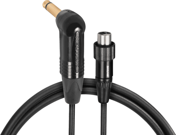 Shure TQG-jack Haaks 6,35 mm Vergrendelbaar