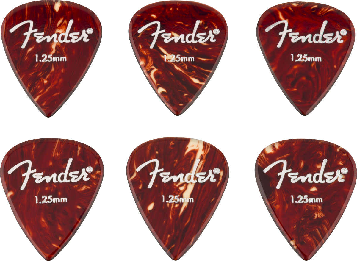 Aero Acryl plectrums 6 stuks 1.25mm