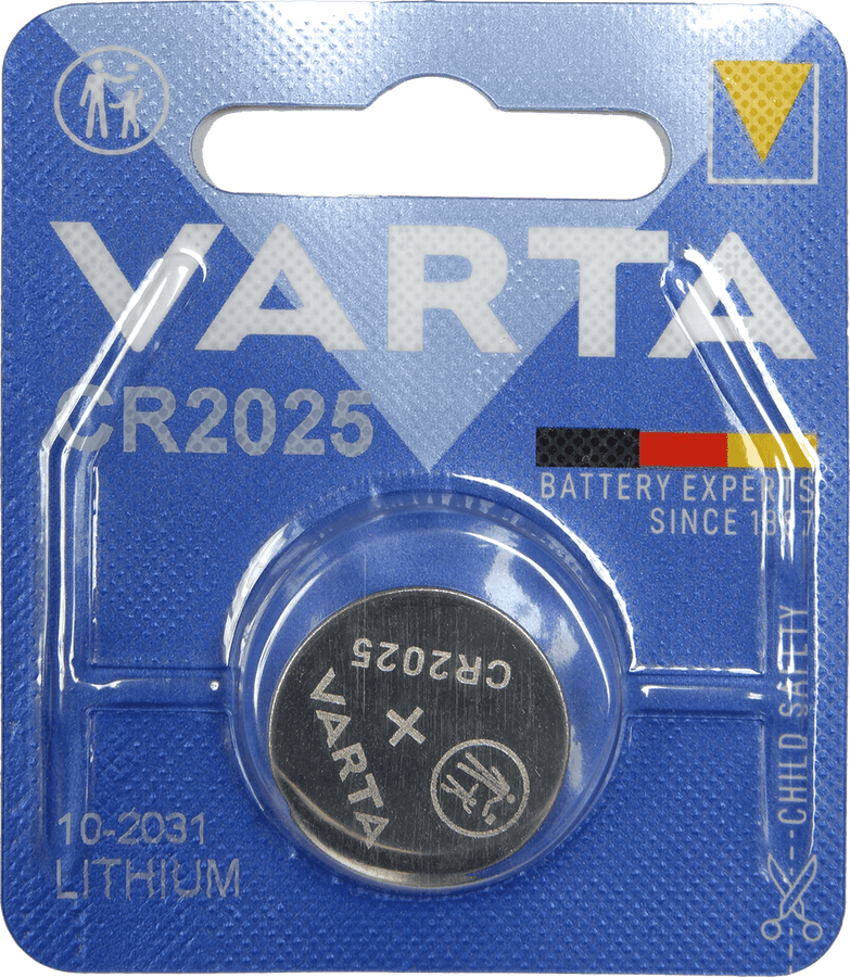 CR2025 LITHIUM BATTERY (BLISTER PACK OF 1)