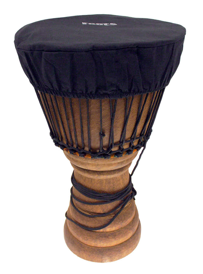Beschermhoes Djembével 35-38 CM Katoen Zwart