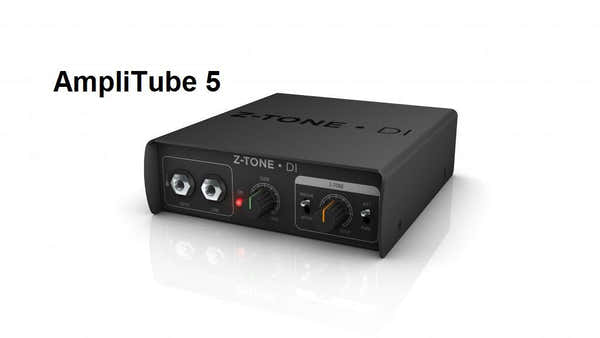Z-tone DI+amplitube.5 bundel