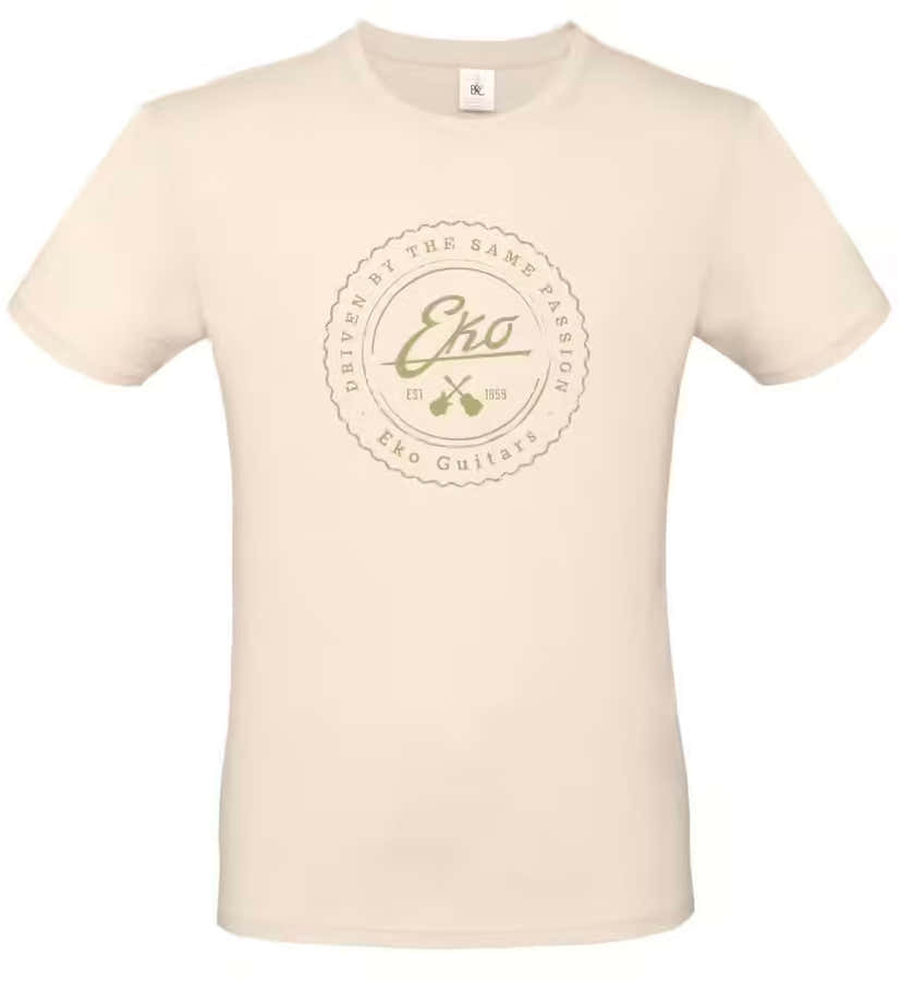 "S" T-shirt Logo Eko - Crèmewit