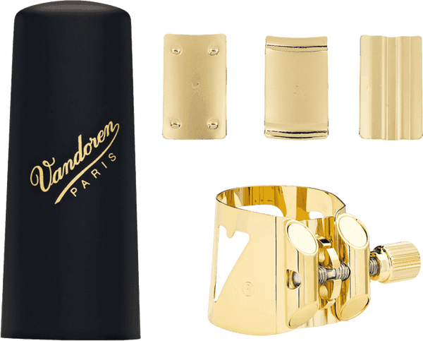 Ligatuur Optimum V16 Metaal Tenor + Mondstukdop
