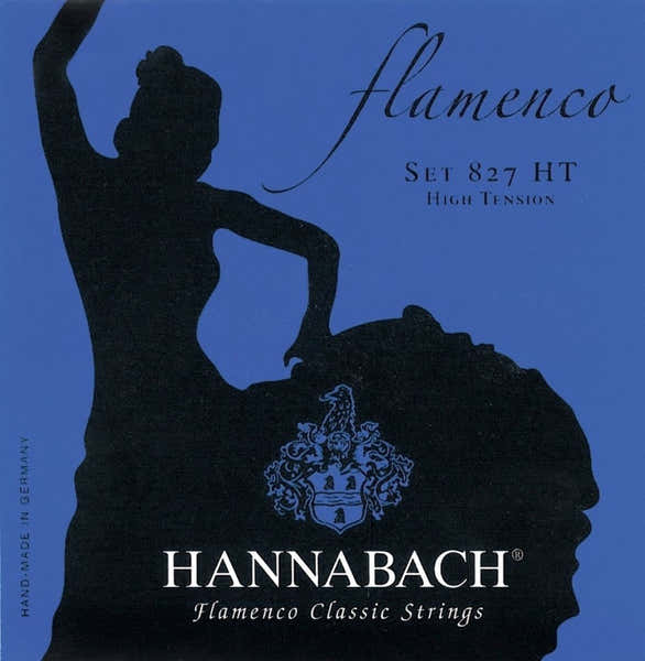 Hannabach 827 SERIES HIGH VOLTAGE FLAMENCO CLASSIC HIGH SET