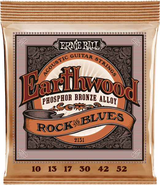 Ernie Ball 2151 EARTHWOOD 10-52 PHOSPHORE BRONZE