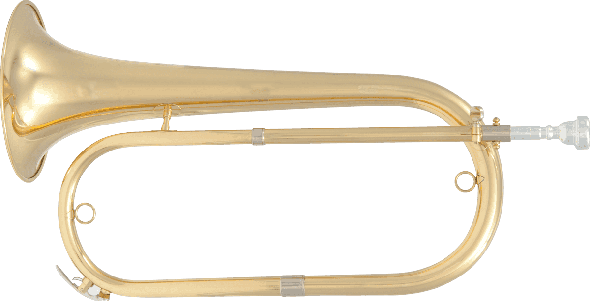 BUGLE SIB - VERNISHED BRASS - GIGBAG