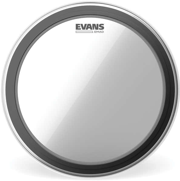 Evans BD16EMAD EMAD Clear Bass Drum Head, 16 Inch
