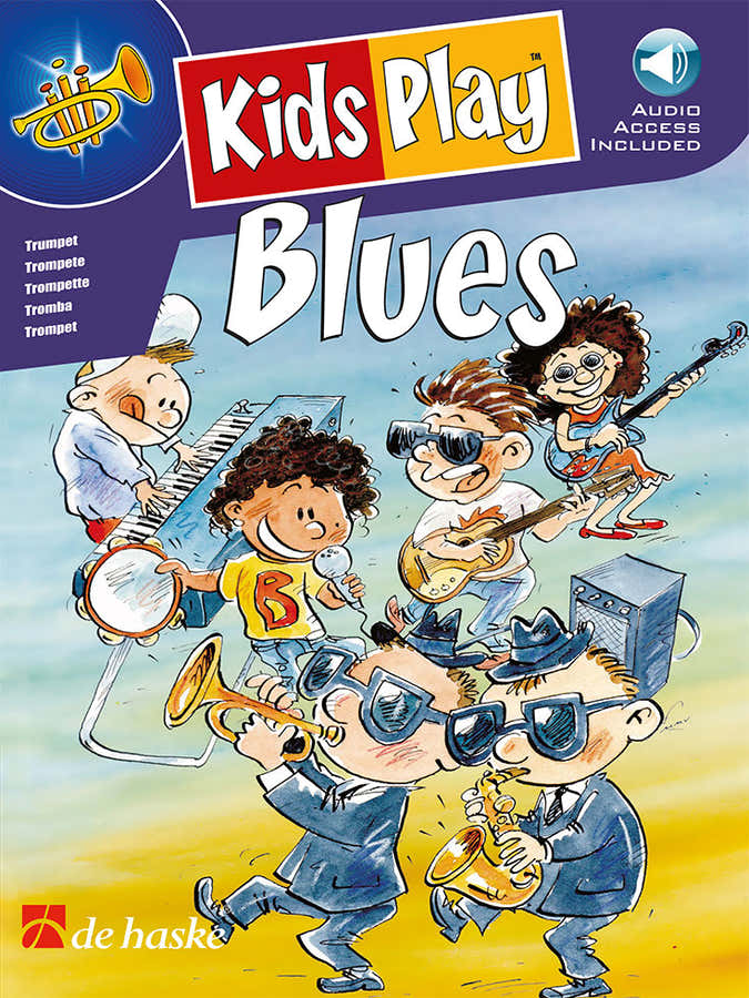 Kinderen spelen blues