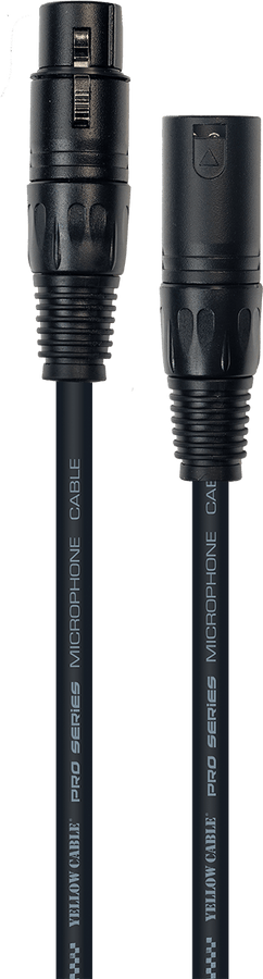 MICROPHONE STANDARD STANDARD CABLES XLR PROFILE MALE/XLR FEMALE 20M