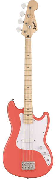 Squier Bronco Bass Sonic Mn Tahitiaans koraal