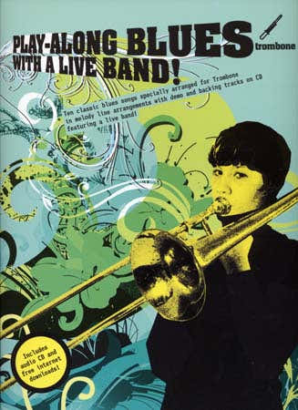 Blues om mee te spelen met een liveband + CD - Trombone