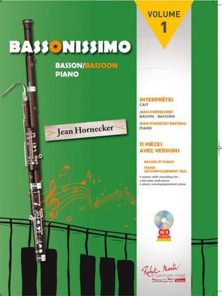 Robert Martin Hornecker Jean - Bassonissimo Vol.1 - Basson & Piano