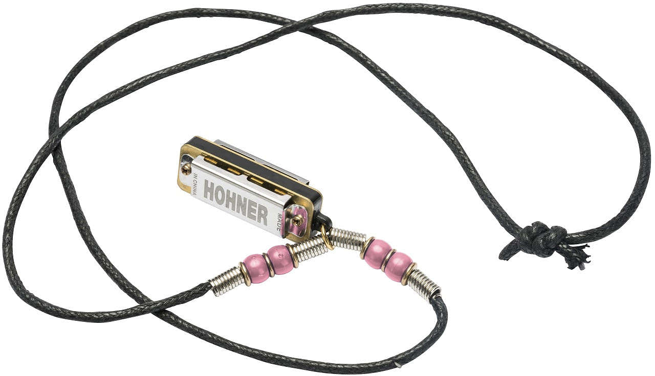 Mini Harp Ketting Roze - 4 Gaten