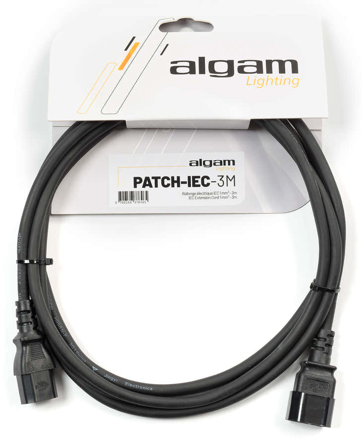 IEC power extension cable - 3M