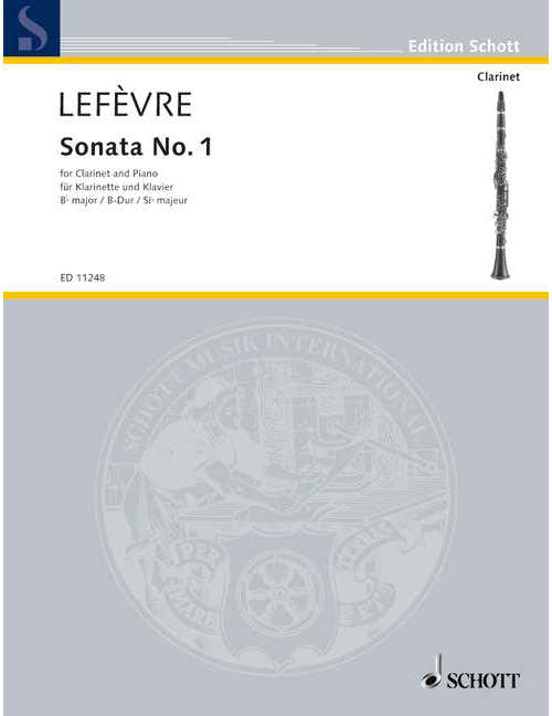 Lefèvre - Sonata No. 1 - Klarinet en Piano