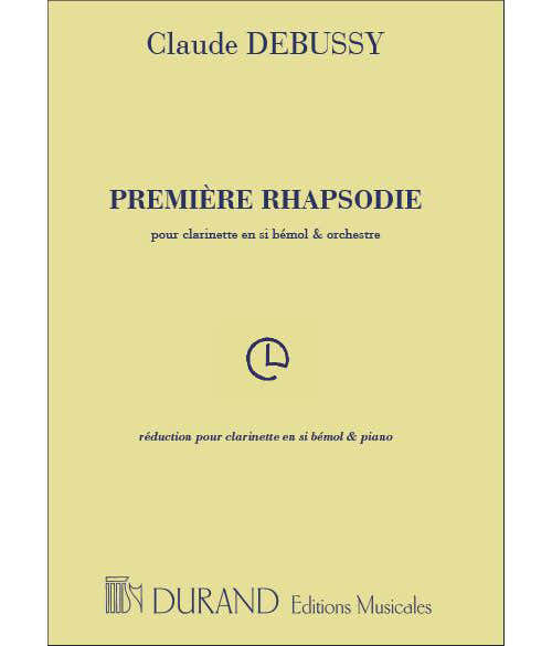 Debussy - Rhapsodie N°1 - Clarinette et Piano