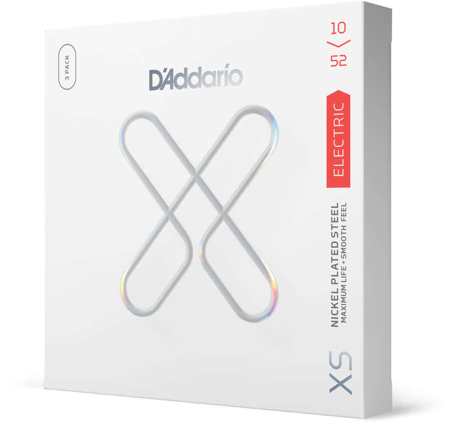 XSE1052-3P 10-52 licht boven/zwaar onder XS met nikkel gecoat 3-pack