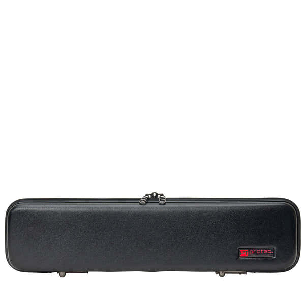 Zwarte Micro Zip Etui - Fluit C/Bes