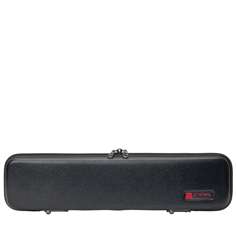 Zwarte Micro Zip Etui - Fluit C/Bes