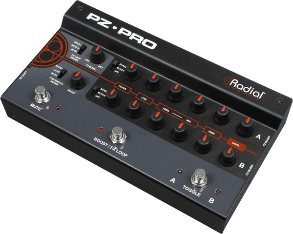 Radial Preamp / DI acoustic instrument 2-channel + 48V mic