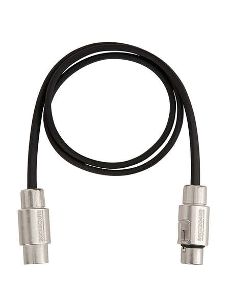 CABLE PATCH XLR - 90 CM - BLACK