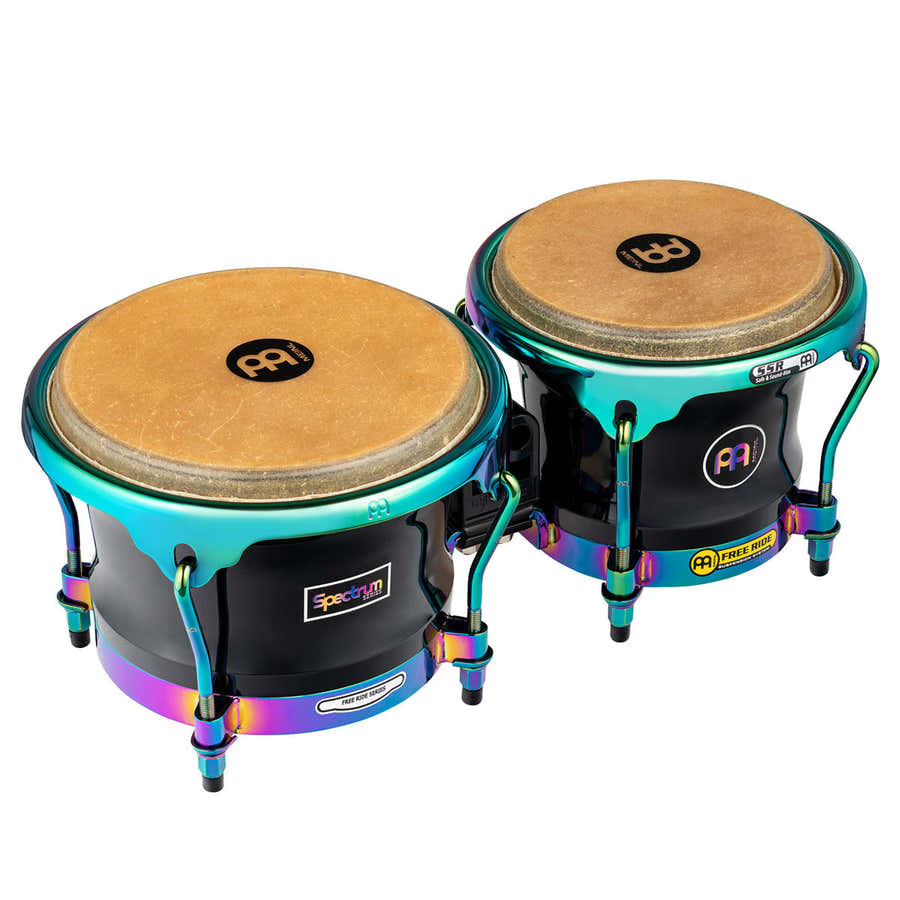 S400PBK - Marathon Serie Spectrum Bongo 7" Macho & 8 1/2" Hembra - Phantom Black