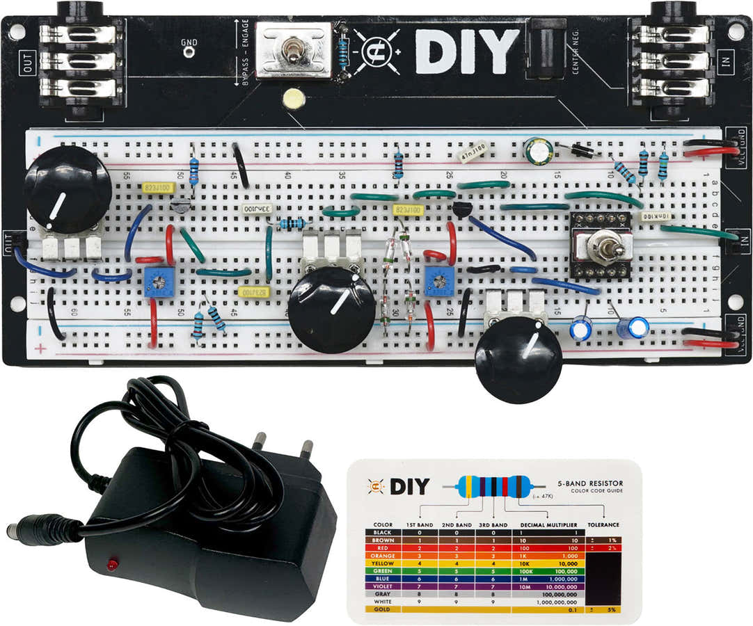 Cir-Kit breadboardpakket Lpb-1 Boost-a-Drive-a-Fuzz