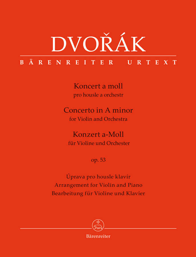 Dvorak - Vioolconcert Op.53 - Viool & piano