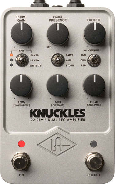 Universal Audio UAFX Knuckles '92 Rev F Dual Rec Versterker