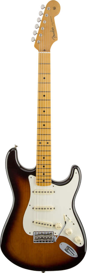 Eric Johnson Stratocaster Mn 2-kleurige Sunburst