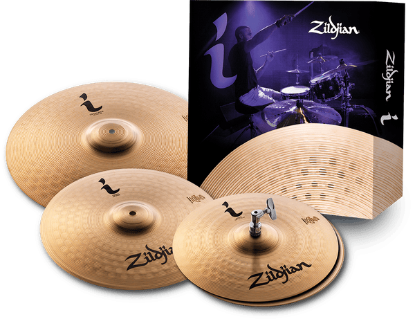 Zildjian I Essentials Plus-pakket (13/14/18) Ilhessp